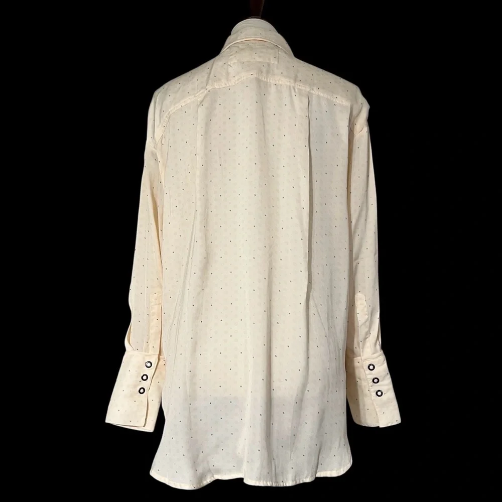 Free‎ People All Smiles Shirt Blouse Top In Ivory